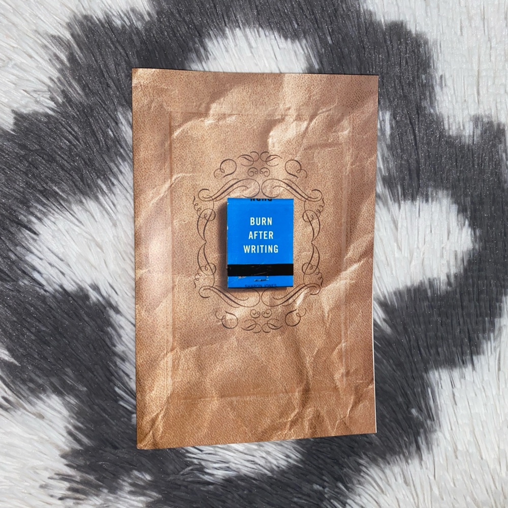 NEW* Burn After Writing Journal